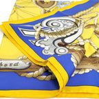 Hermes Carre 90 Scarf 100% Silk Yellow
