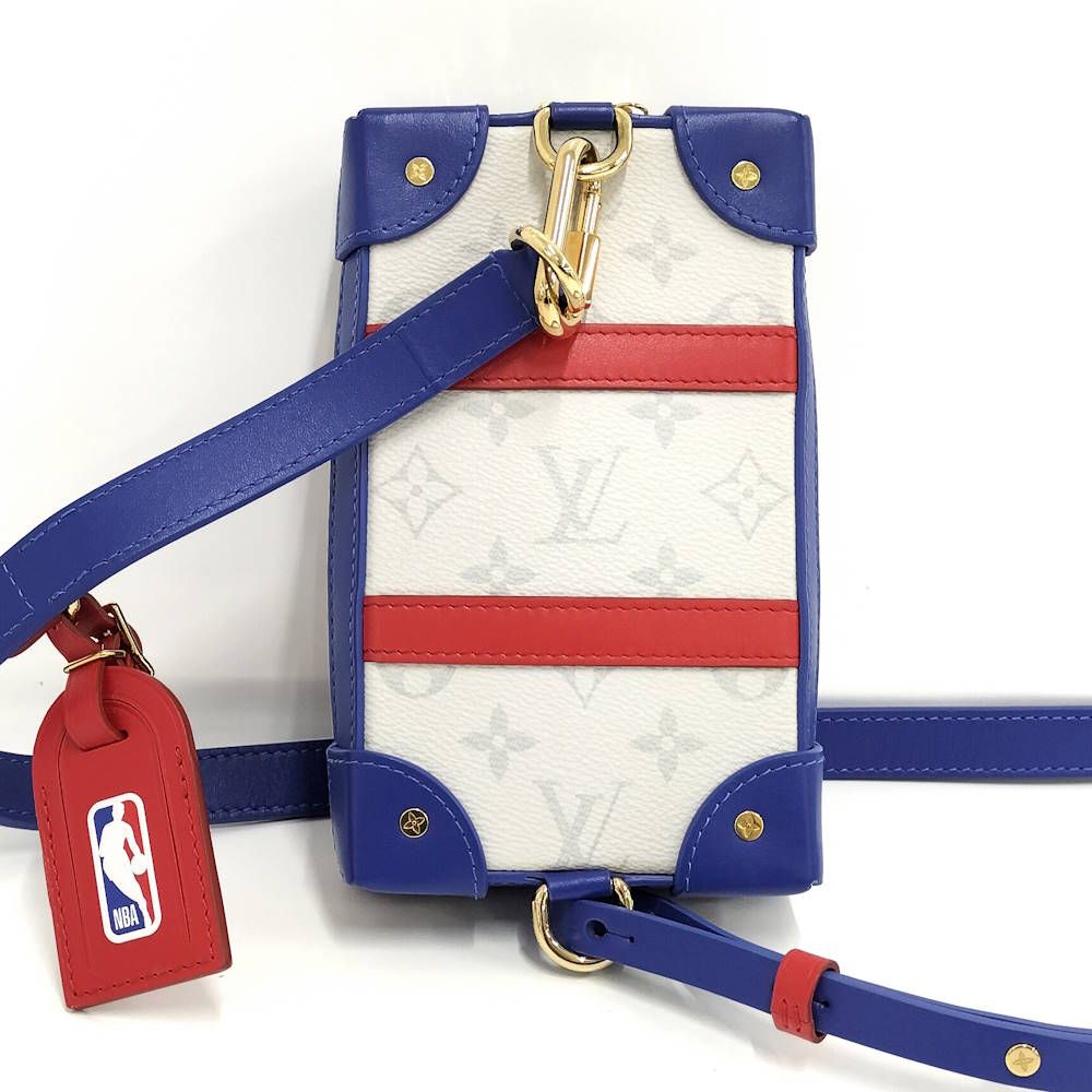 Louis Vuitton LV NBA Soft Trunk Phone Box Shoulder Bag Monogram