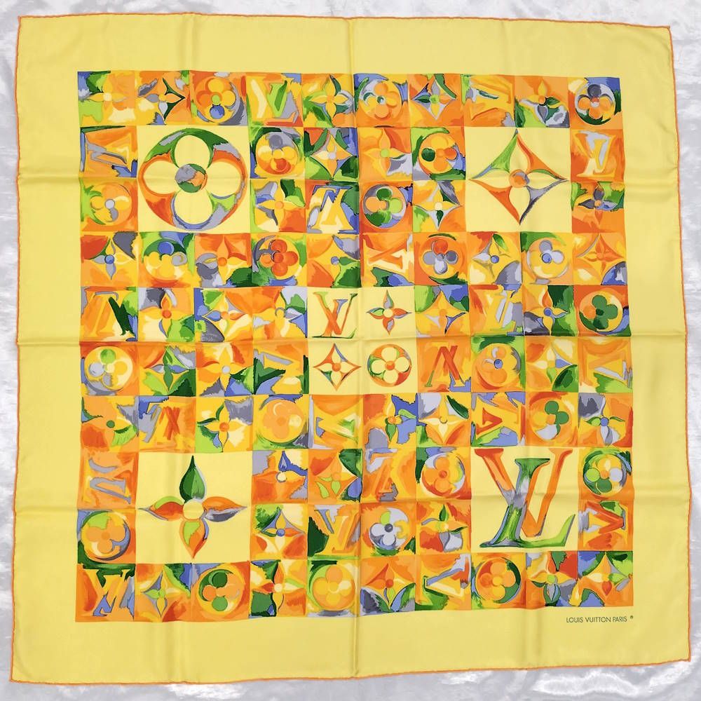 Louis Vuitton Scarf Yellow