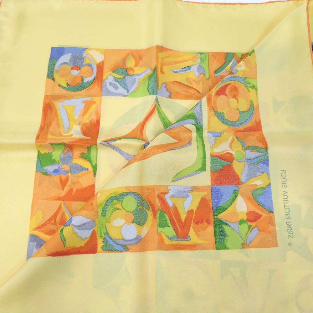 Louis Vuitton Scarf Yellow