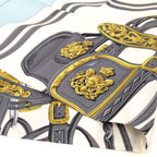 Hermes Scarf Light Blue