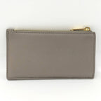 Celine Coin Case Fragment Leather Gray
