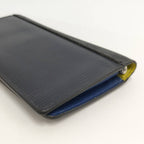 Louis Vuitton Portefeuille Brazza Wallet Epi Damier Graphite Black Navy