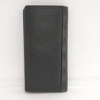 Louis Vuitton Portefeuille Brazza Wallet Epi Damier Graphite Black Navy