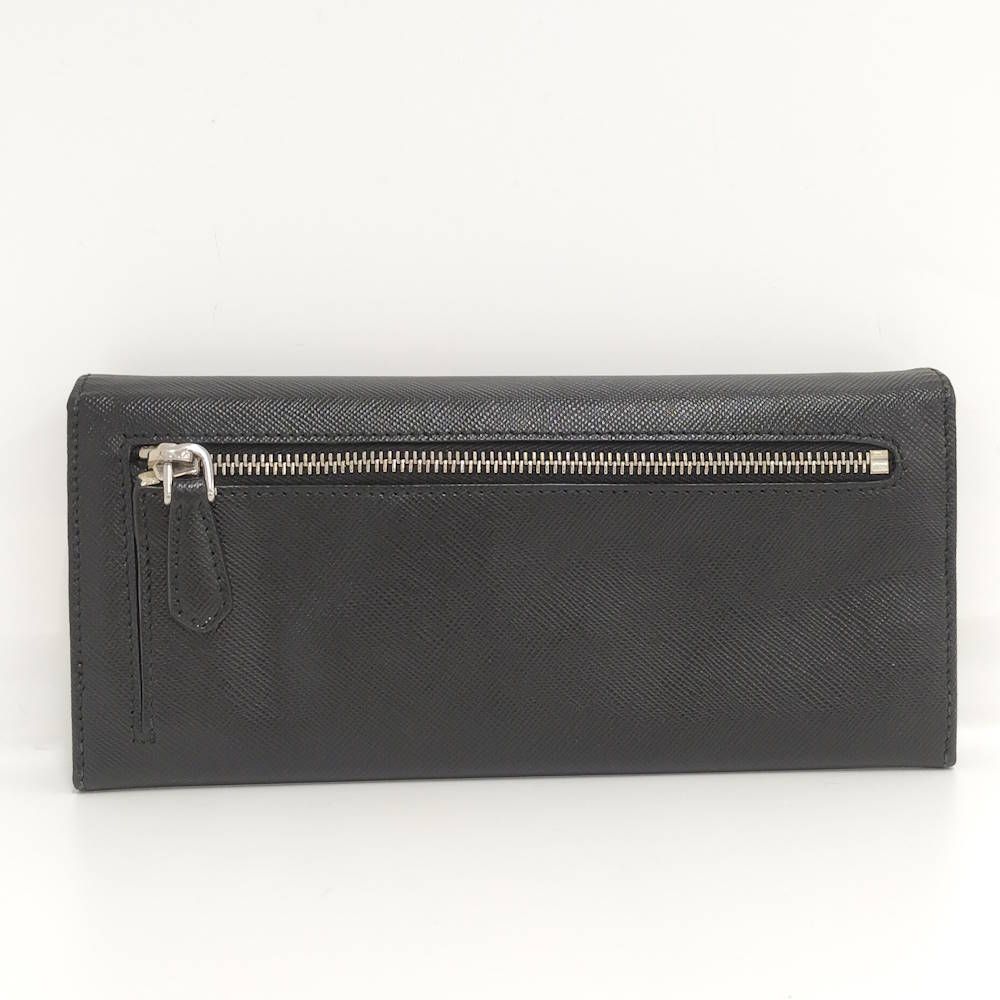 Prada Bifold Wallet Leather Black — view 3