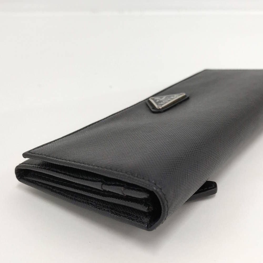 Prada Bifold Wallet Leather Black — view 6