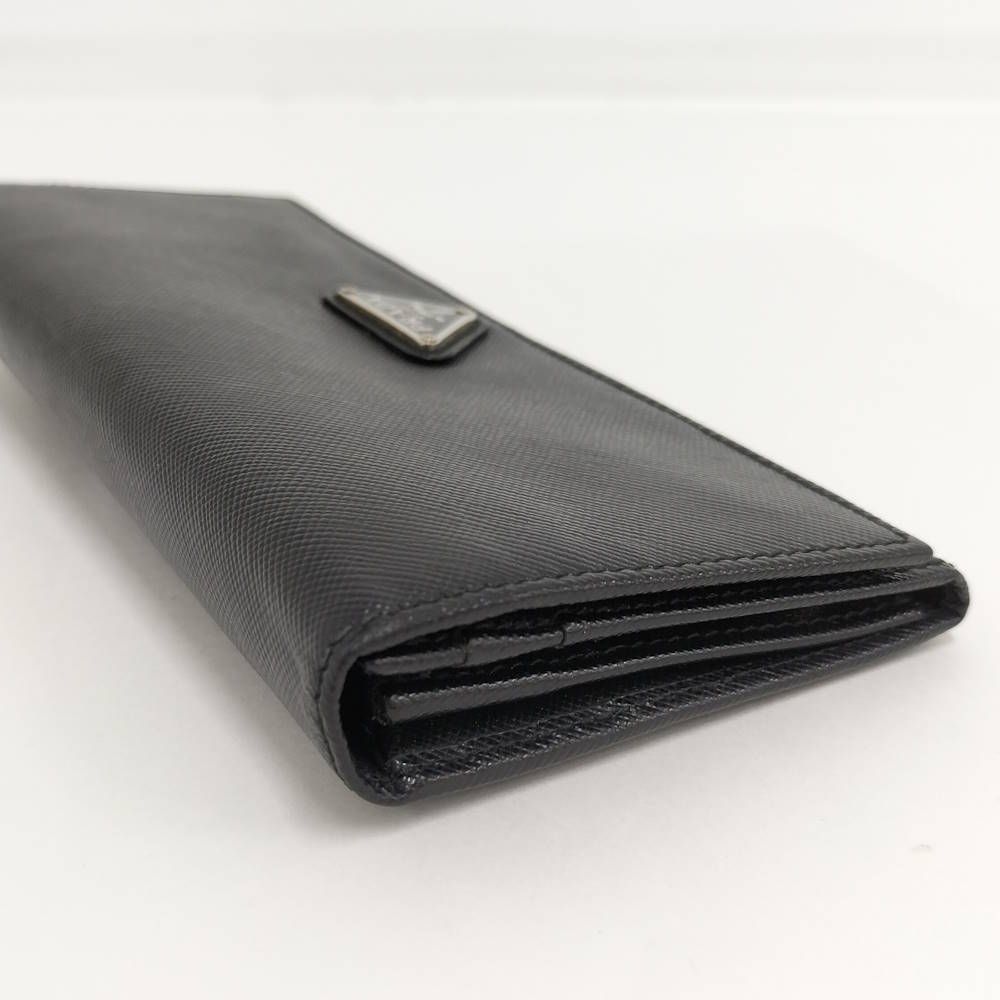 Prada Bifold Wallet Leather Black — view 4