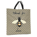 Gucci GG Supreme Beam Handbag Brown