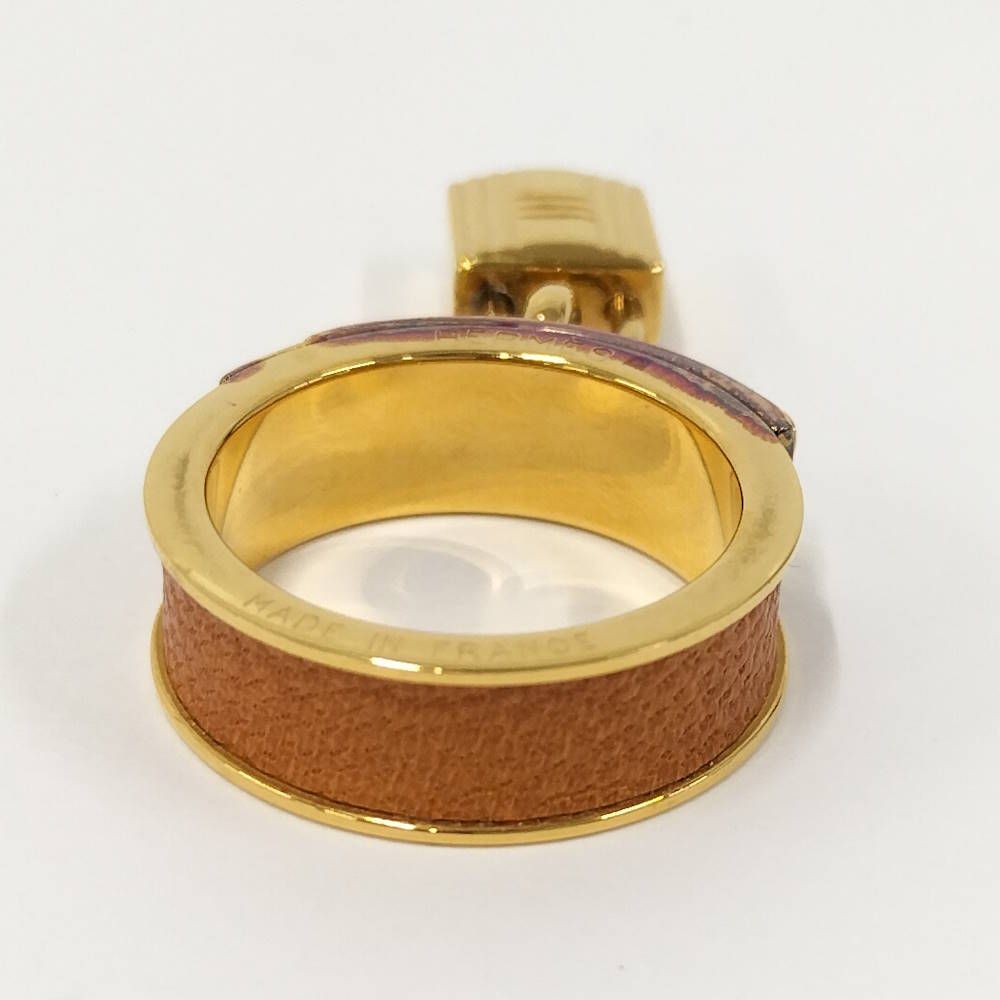 Hermes Kelly Scarf Ring Gold Plated — view 3