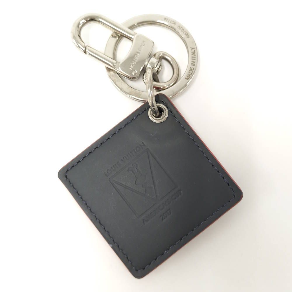 Louis Vuitton Key Ring Porte Cles Illustre Damier Graphite — view 2