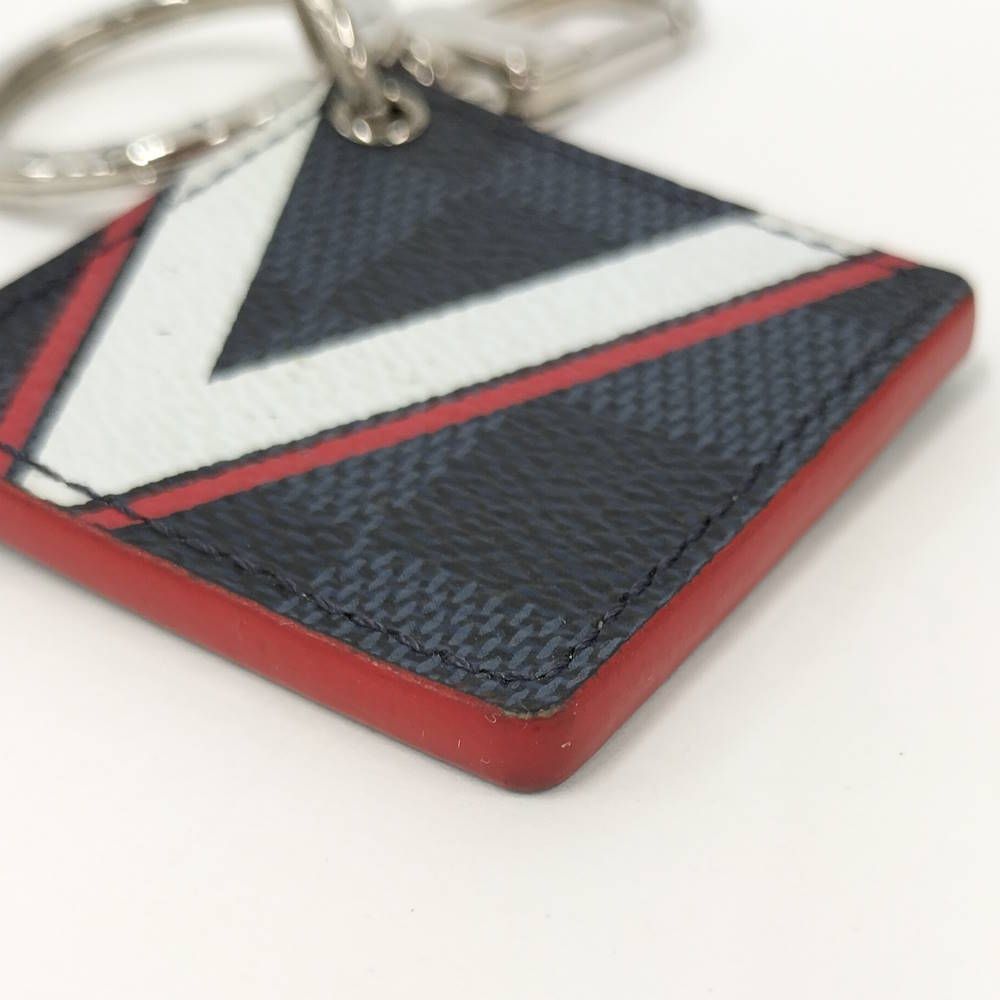 Louis Vuitton Key Ring Porte Cles Illustre Damier Graphite — view 3