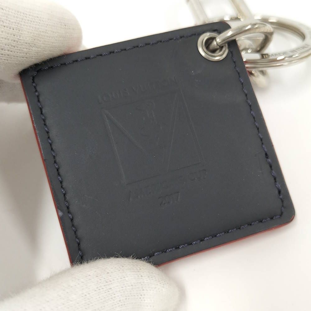 Louis Vuitton Key Ring Porte Cles Illustre Damier Graphite — view 5