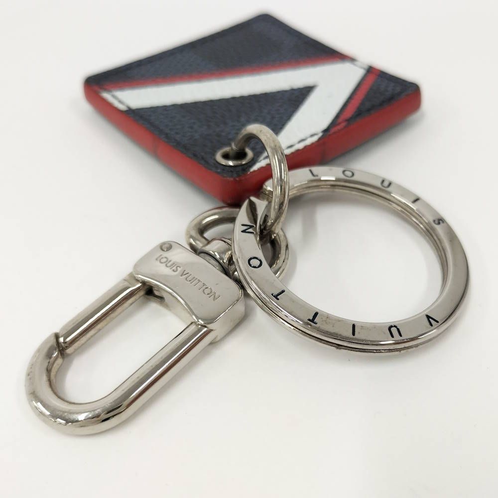 Louis Vuitton Key Ring Porte Cles Illustre Damier Graphite — view 6