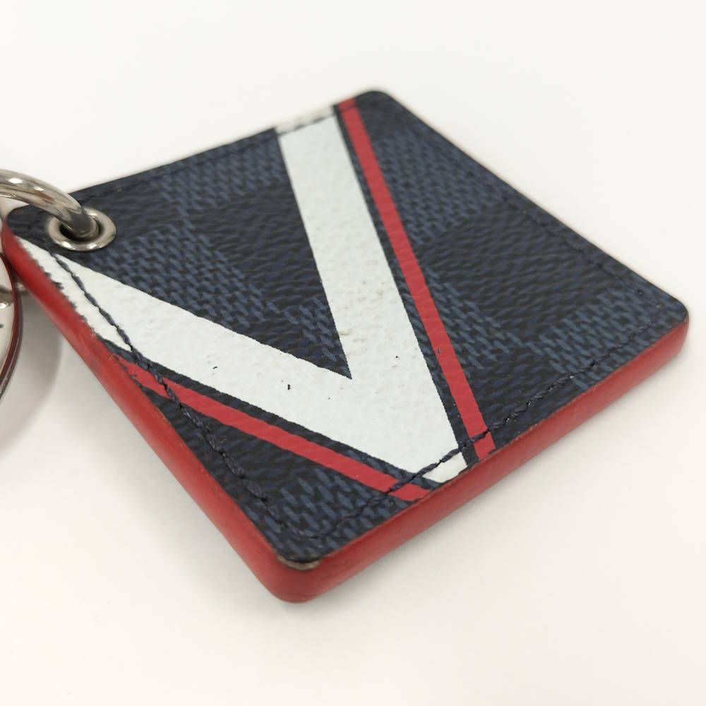 Louis Vuitton Key Ring Porte Cles Illustre Damier Graphite — view 4