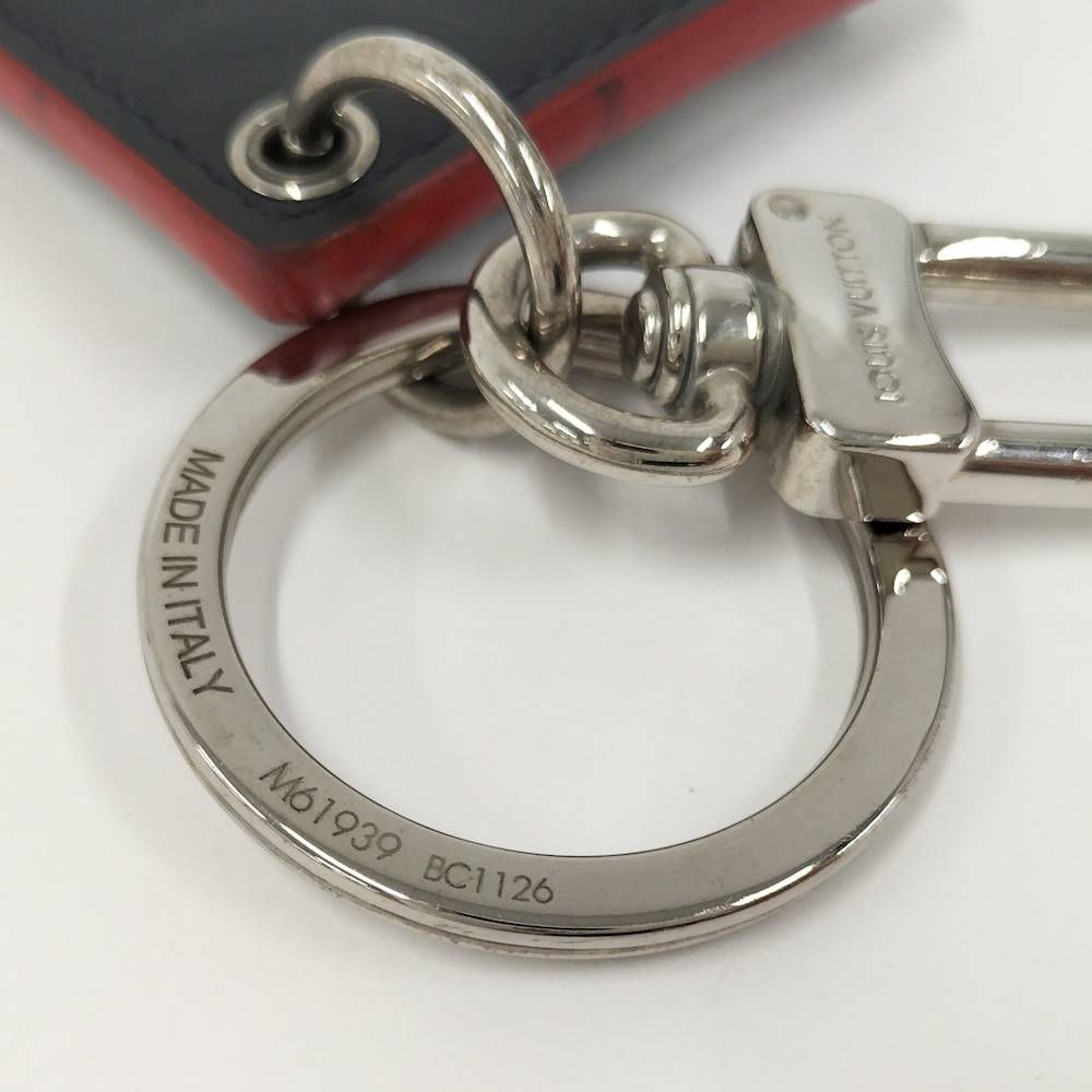 Louis Vuitton Key Ring Porte Cles Illustre Damier Graphite — view 8