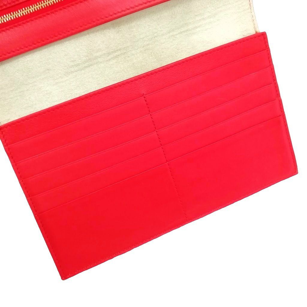 Celine Large Strap Wallet Bifold Ivory — view 6