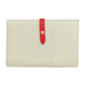 Celine Large Strap Wallet Bifold Ivory