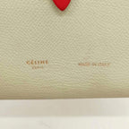Celine Large Strap Wallet Bifold Ivory — view 9