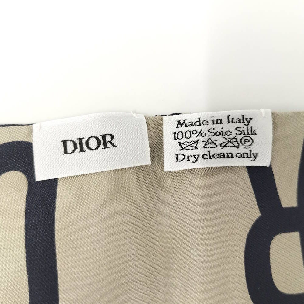 Dior Mitzah Ribbon Scarf Trotter Silk — view 7