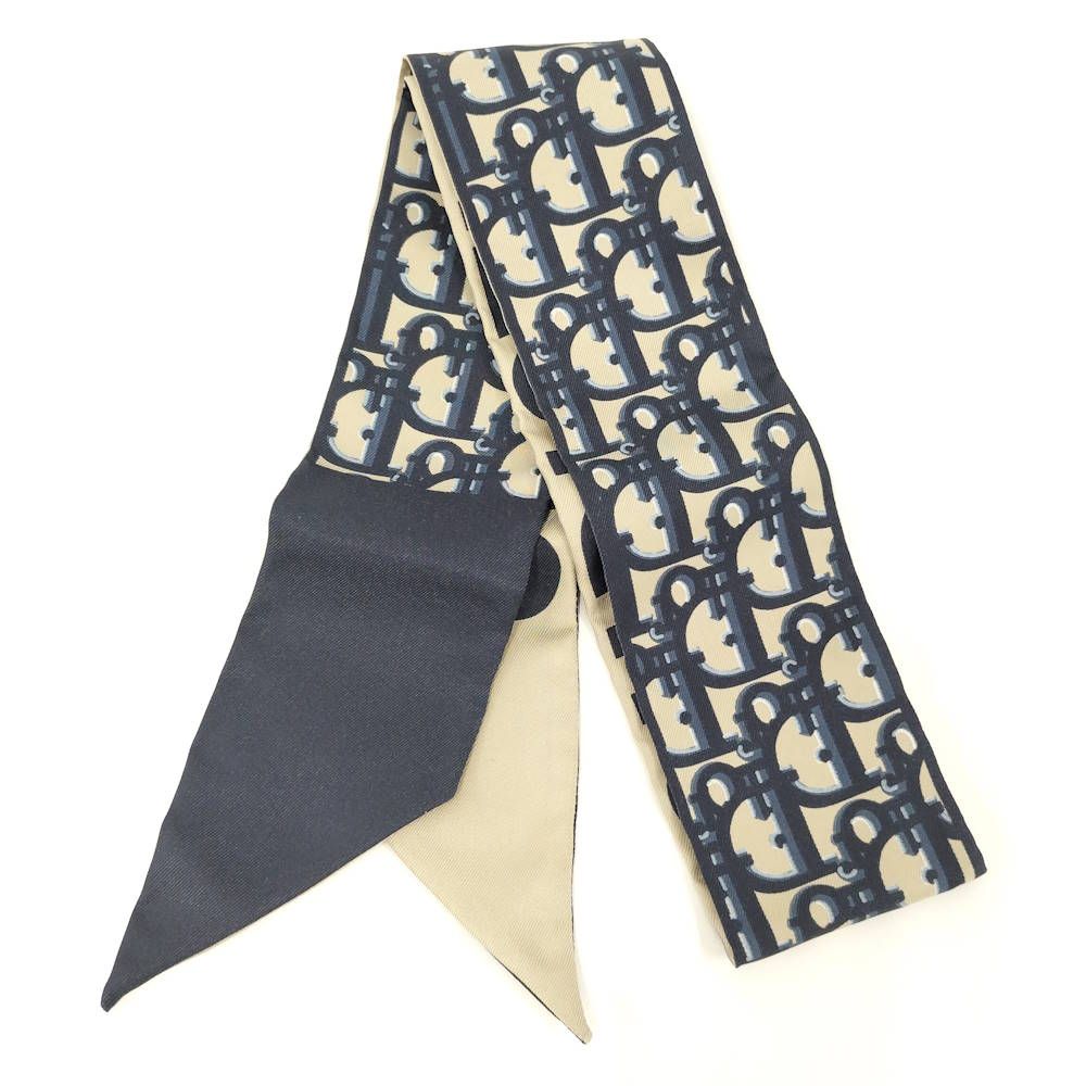 Dior Mitzah Ribbon Scarf Trotter Silk — view 2