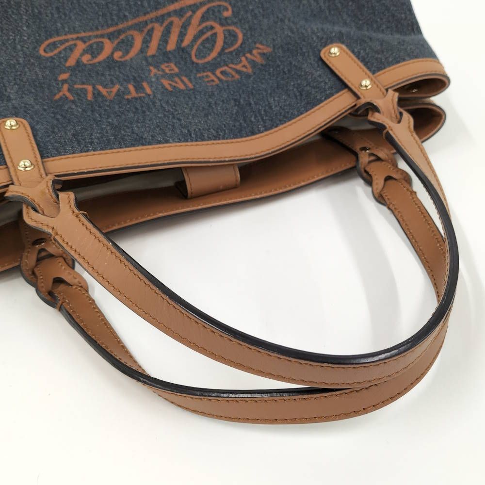 Gucci Handbag Denim Blue — view 5