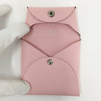 Hermes Bastia Coin Case Leather Pink — view 2