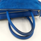 Bottega Veneta Handbag Intrecciato Leather Blue — view 7