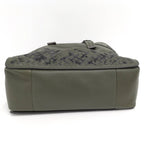 Bottega Veneta Tote Bag Intrecciato Leather Khaki — view 4