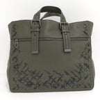 Bottega Veneta Tote Bag Intrecciato Leather Khaki — view 2