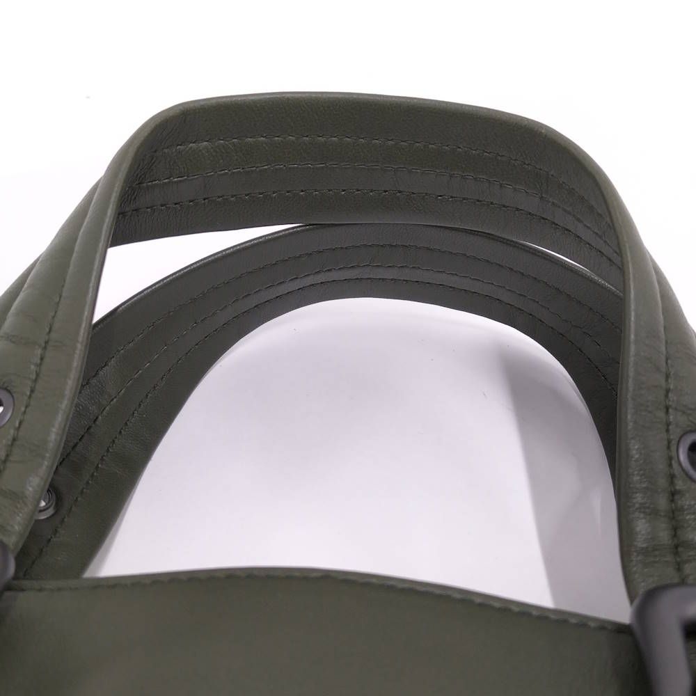 Bottega Veneta Tote Bag Intrecciato Leather Khaki — view 7