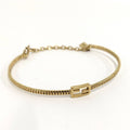 Fendi Baguette Bracelet Gold