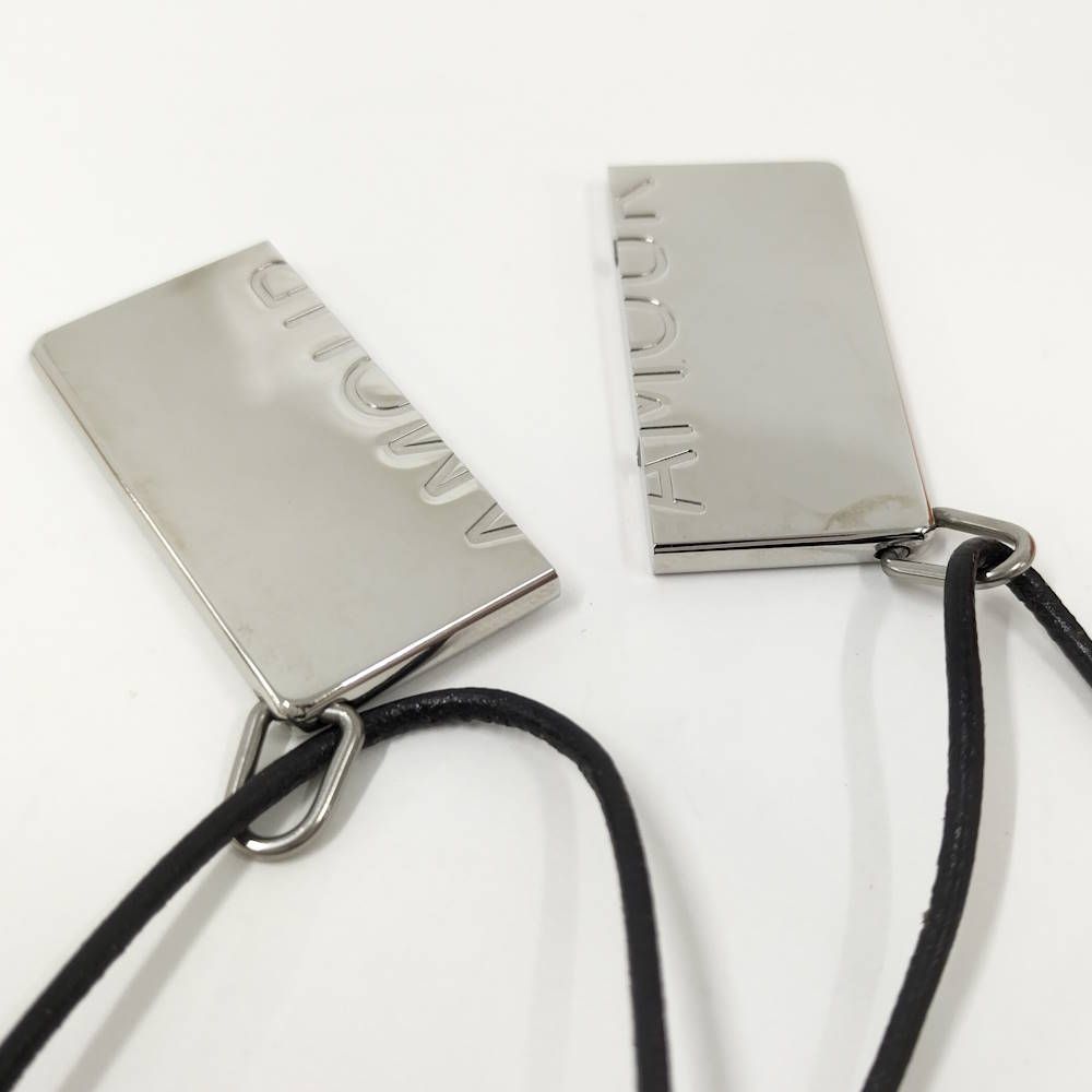 Hermes Symbol Amour Necklace Pair Plated Silver — view 6