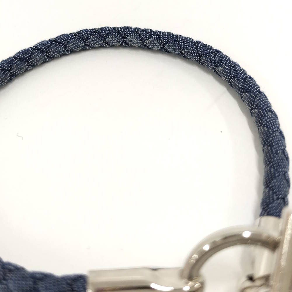 Hermes Glenan Bracelet Cotton Navy Silver — view 5