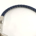 Hermes Glenan Bracelet Cotton Navy Silver — view 6