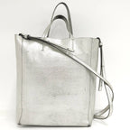 Celine Vertical Cover Small Bag Silver — view 2