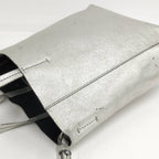 Celine Vertical Cover Small Bag Silver — view 3