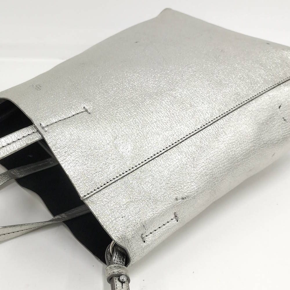 Celine Vertical Cover Small Bag Silver — view 3