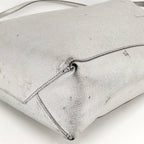 Celine Vertical Cover Small Bag Silver — view 5