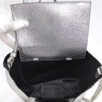 Celine Vertical Cover Small Bag Silver — view 8