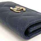 Chanel Coin Case Card Navy — view 4