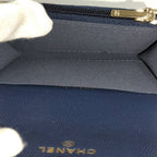Chanel Coin Case Card Navy — view 7