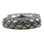 Bottega Veneta Ring Intrecciato Silver Simple — view 4