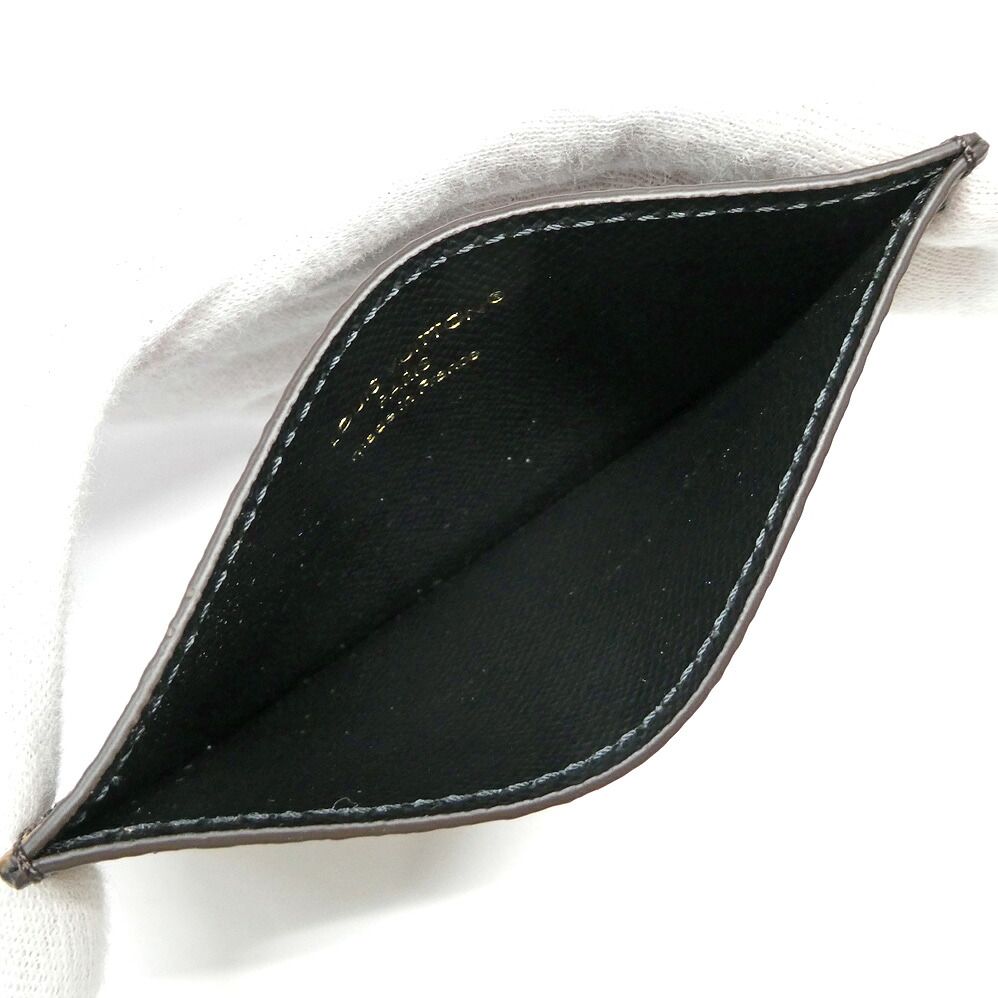 Louis Vuitton Card Case Holder Sample Monogram Reverse Brown