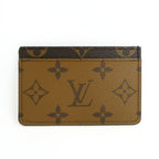 Louis Vuitton Card Case Holder Sample Monogram Reverse Brown