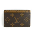 Louis Vuitton Card Case Holder Sample Monogram Reverse Brown