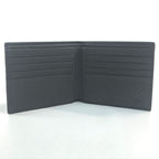 Fendi Bifold Wallet FF Log Calf Leather Gray Dark White — view 8
