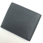 Fendi Bifold Wallet FF Log Calf Leather Gray Dark White — view 4