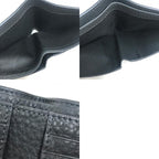 Fendi Bifold Wallet FF Log Calf Leather Gray Dark White — view 9