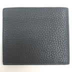 Fendi Bifold Wallet FF Log Calf Leather Gray Dark White — view 2