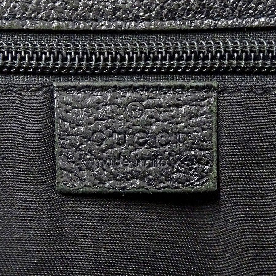 Gucci Shoulder Bag GG Canvas Black — view 6